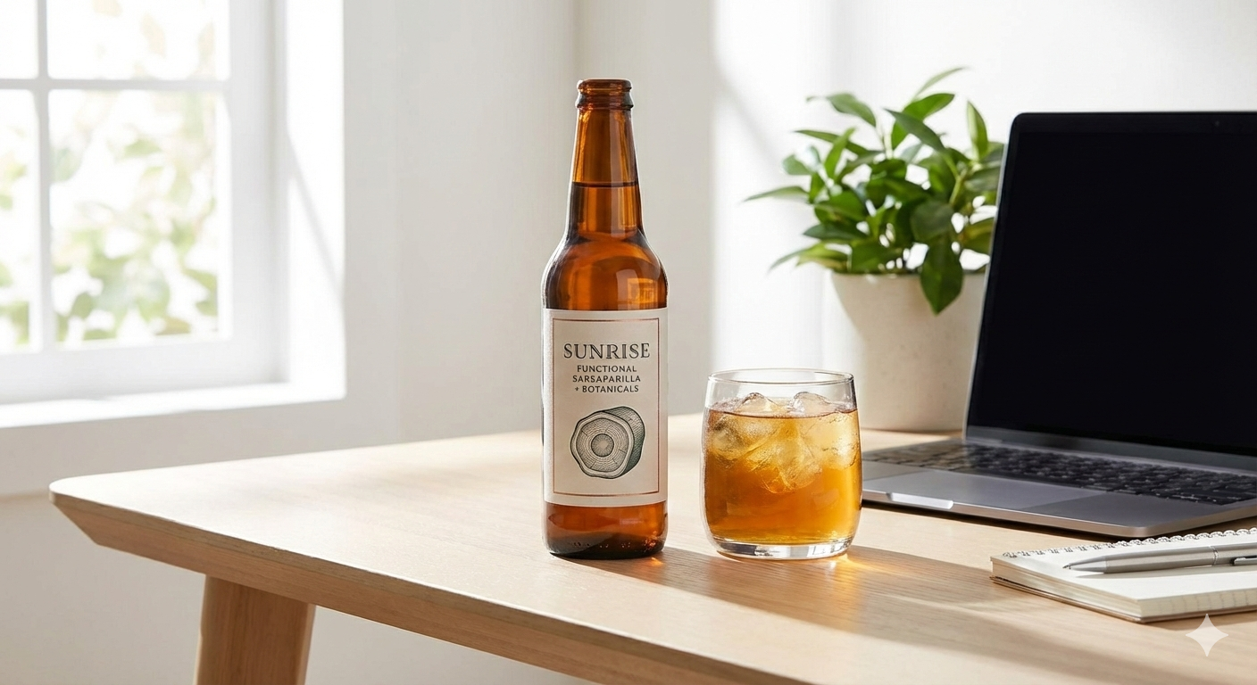 SUNRISE Functional Sarsaparilla + Botanicals